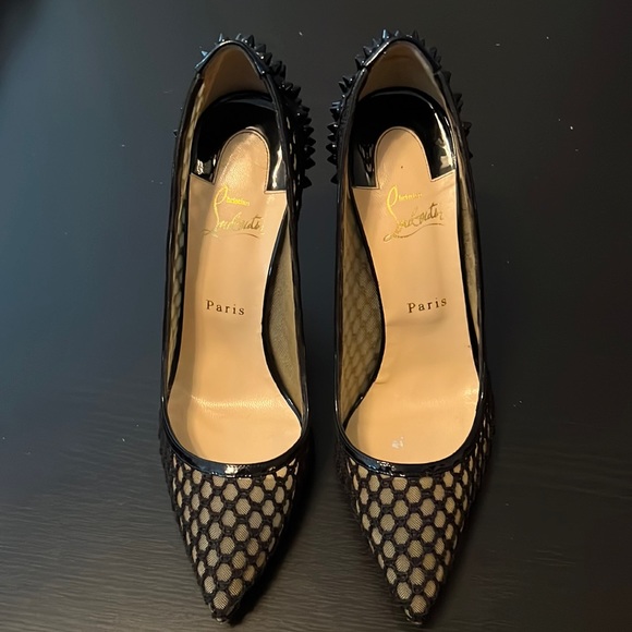 Christian Louboutin Guni Spiked Heels - Picture 3 of 10